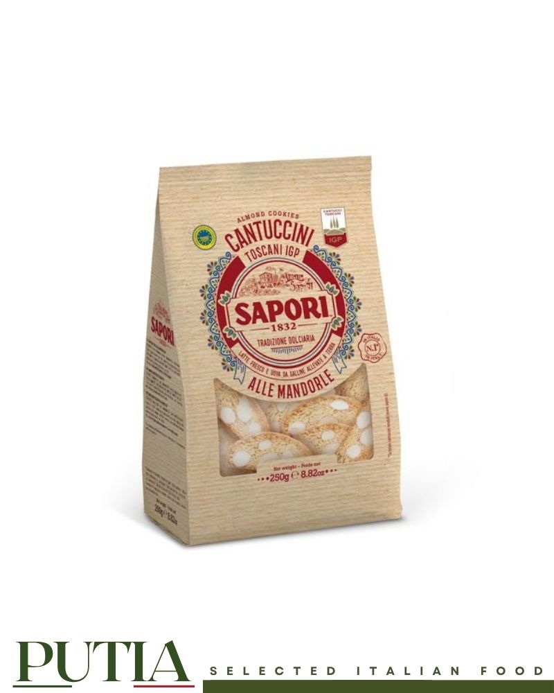 Sapori Cantuccini Mandorle 250g Tuscan almond biscuits