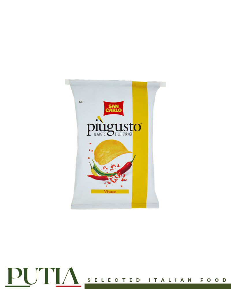 San Carlo Più Gusto Vivace paprika crisps 50g bag