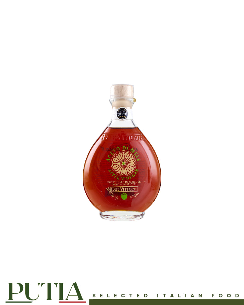 Due Vittorie apple vinegar aged in barriques 250ml bottle