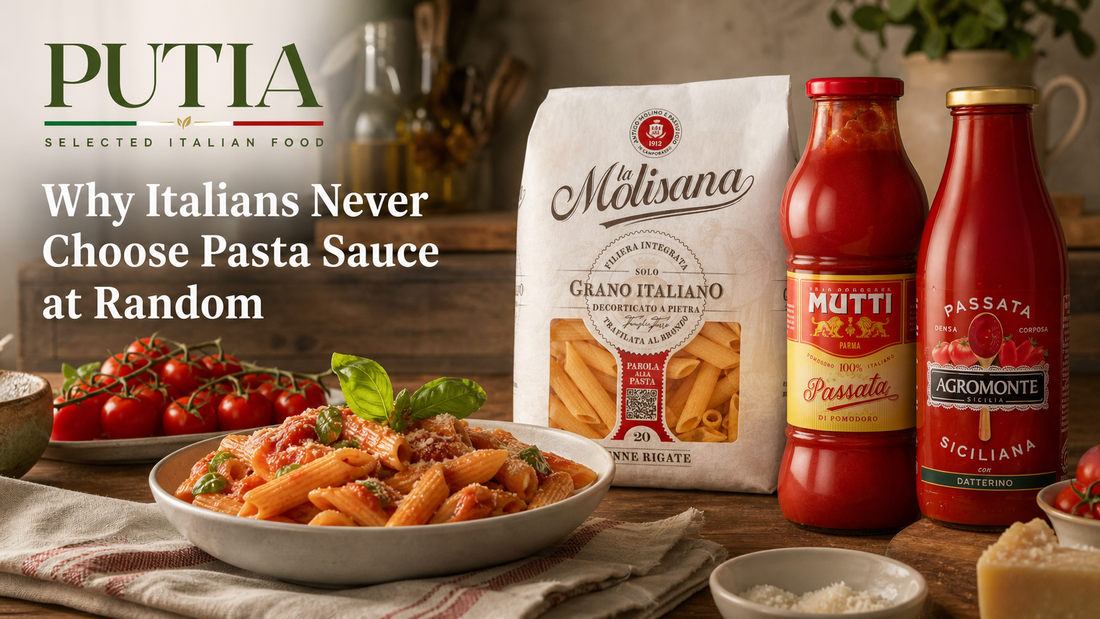 Why Italians Never Choose Pasta Sauce at Random
