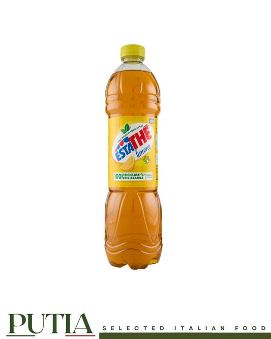 Estathé Limone Italian lemon iced tea 1.5 litre bottle available from PUTIA Selected Italian Food UK.
