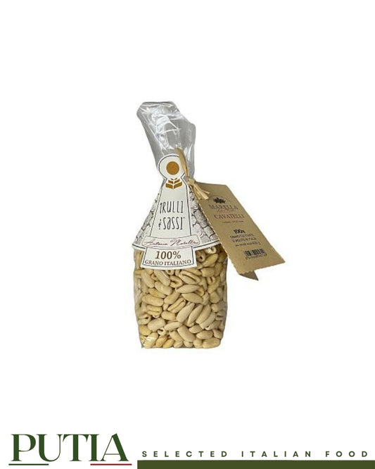 Antonio Marella Trulli e Sassi cavatelli pugliesi artisan short pasta bag 400g, Putia Selected Italian Food