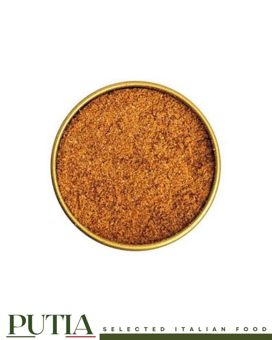 Armatore Bluefin Tuna Bottarga Riserva 4g — grated bluefin tuna roe from Italy, perfect for Pasta alla Bottarga Armatore Bottarga di Tonno Rosso Riserva 4g — traditional Italian anchovy and tuna roe condiment