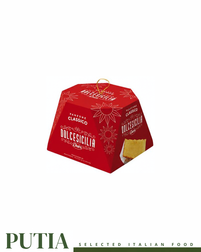 Dolcesicilia Dais Panettone Classico 1kg Italian Christmas Panettone Made in Italy – Putia Italian Food Box UK