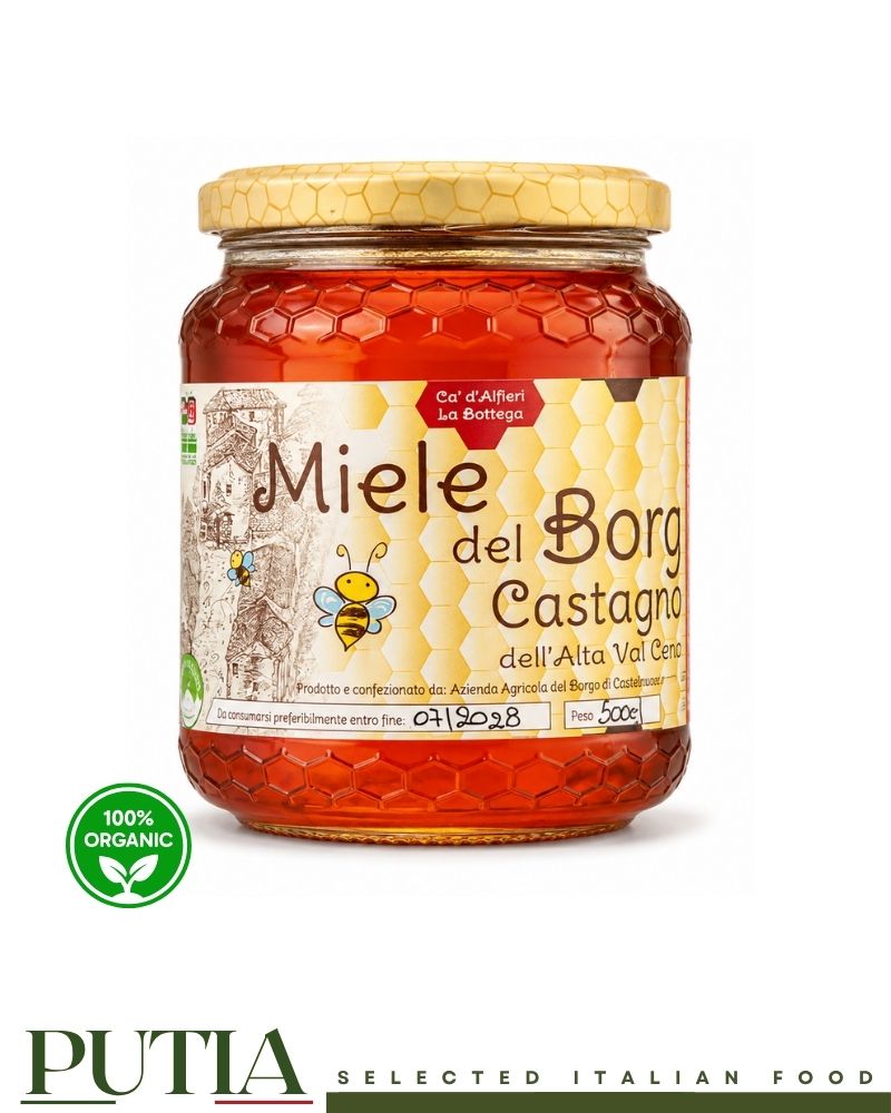 Baldi Ca' D'Alfieri La Bottega Miele di Castagno dell'Alta Val Ceno | Italian Chestnut Honey 500g