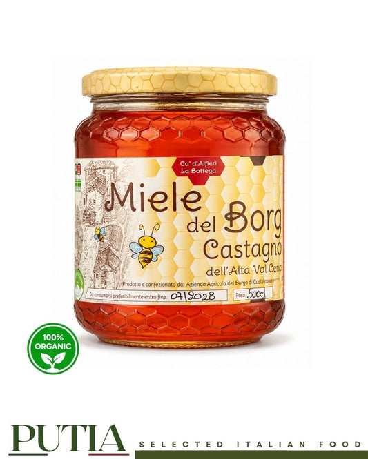 Baldi Ca' D'Alfieri La Bottega Miele di Castagno dell'Alta Val Ceno | Italian Chestnut Honey 500g