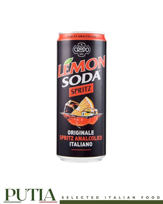 Lemonsoda Spritz 330ml – original Italian non-alcoholic spritz can with orange juice, grape juice and quinine, no preservatives