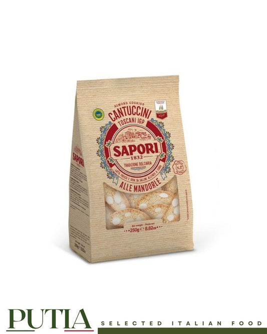 Sapori Cantuccini Mandorle 250g Tuscan almond biscuits