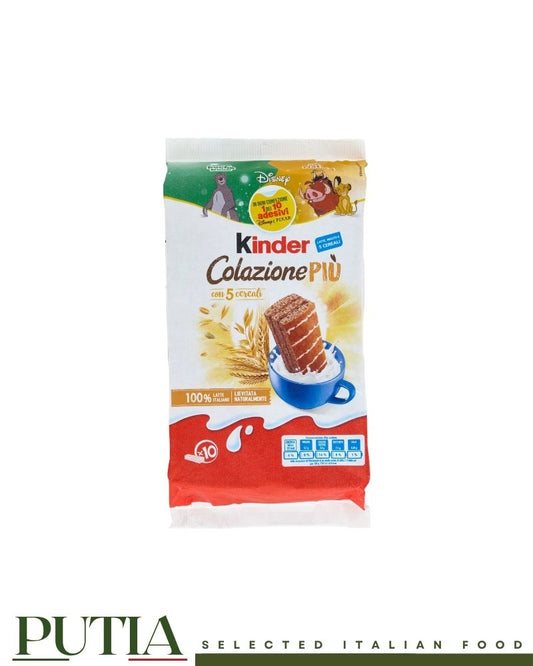 Kinder Colazione Più x10 290g Italian breakfast snack cakes