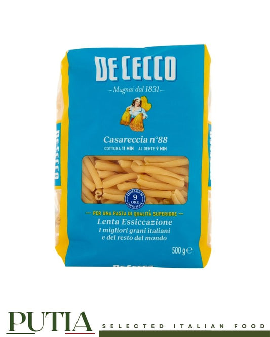 De Cecco Casarecce N.88 500g – Authentic Italian Pasta