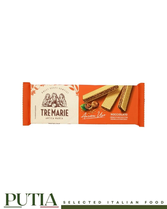 Tre Marie Wafer Nocciola 140g Italian hazelnut wafers
