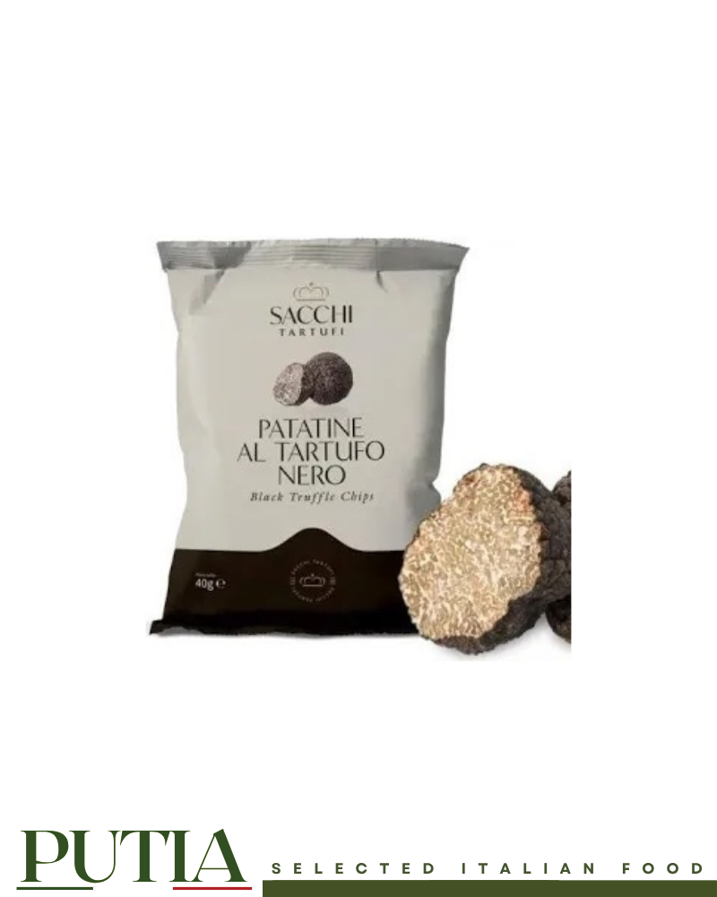 Sacchi Tartufi Black Truffle Crisps 40g