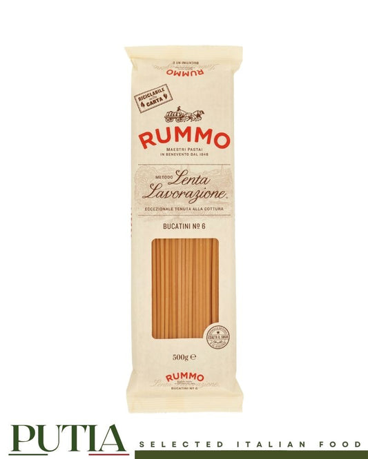 Rummo_Bucatini_N.6_Italian_durum_wheat_pasta_500g_made_in_Italy