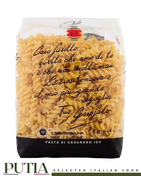 Garofalo Fusilli Pasta di Gragnano IGP durum wheat 500g made in Italy